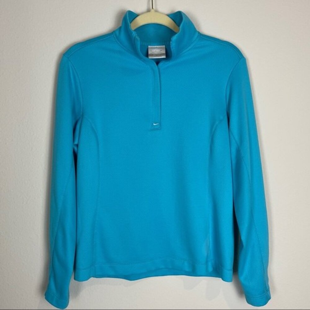 Nike Golf Dri-Fit Pullover Quarter Zip Long Sleeve Shirt S